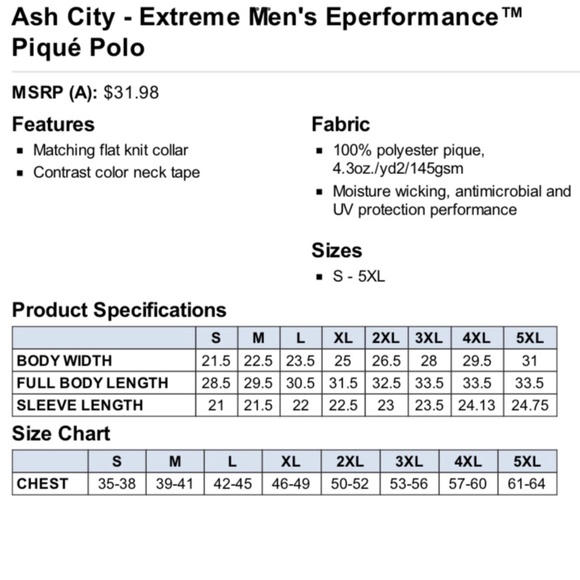 🌟 Eperformance™ Pique Polo Shirt - Picture 7 of 7